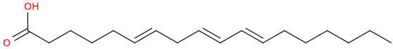 6,9,11 octadecatrienoic acid
